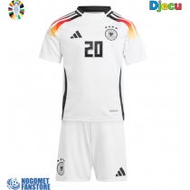 Njemačka Benjamin Henrichs #20 Domaci Dres za djecu EP 2024 Kratak Rukav (+ Kratke hlače)